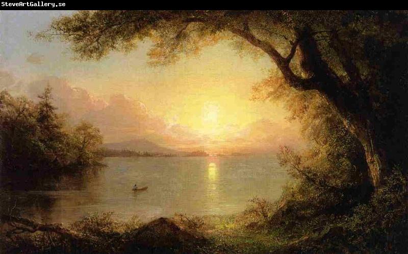 Frederic Edwin Church Lake Scene